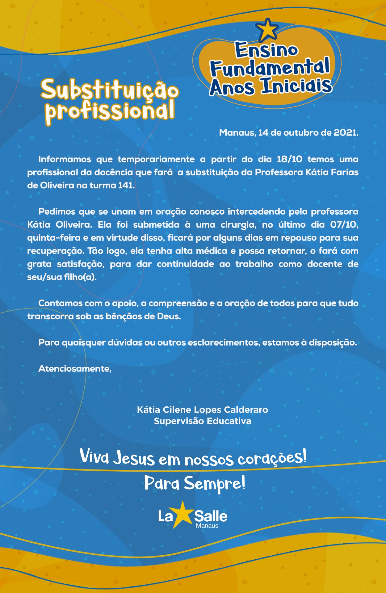 Substituição Profissional - Turma 141